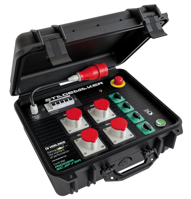 Nieuwe STAGEMAKER ECO, RIGGER en THEATER controllers voor STAGEMAKER SR